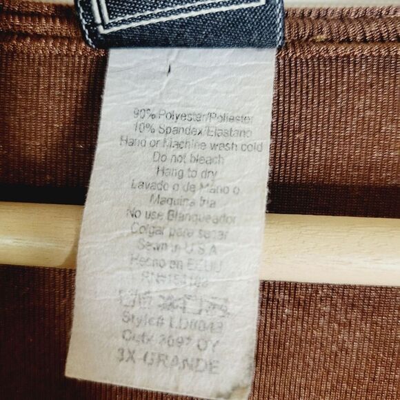 Lilian Vintage Elegant Cocoa Brown V-Neck Dress - Picture 14 of 15